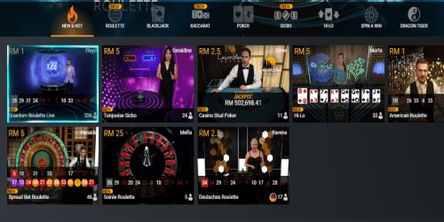 Live Casino - Roulette
